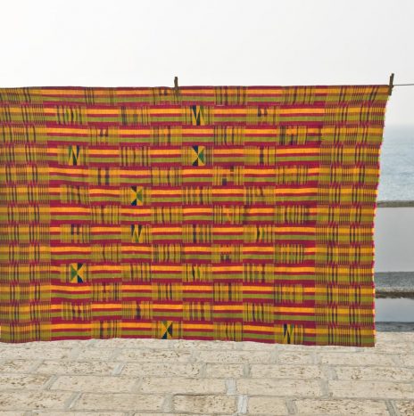 Ghana ewe silk 7 cotton 1930s
